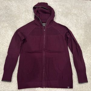 Eddie Bauer Sweater Jacket with Hood